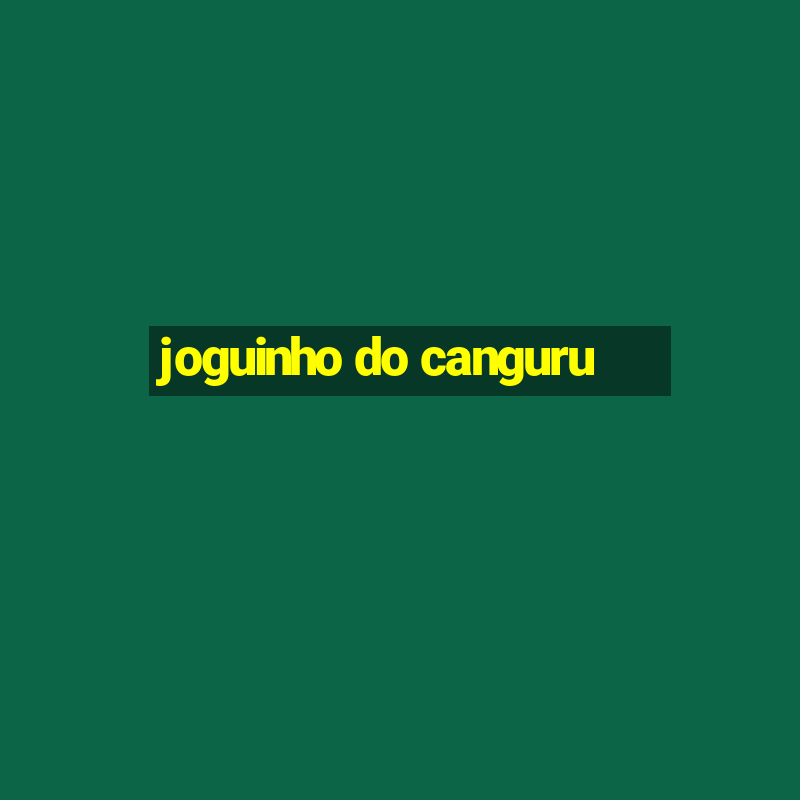 joguinho do canguru