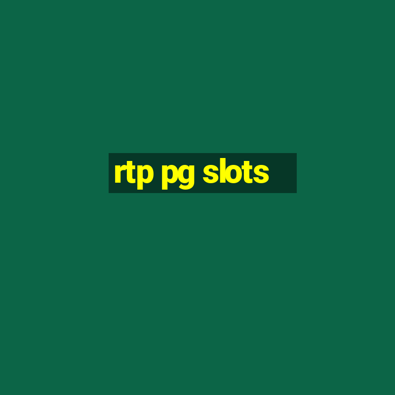 rtp pg slots