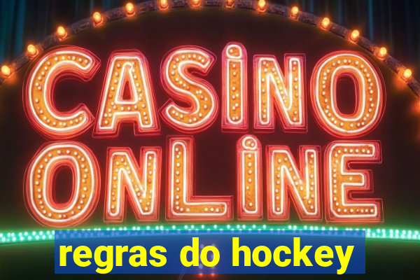 regras do hockey