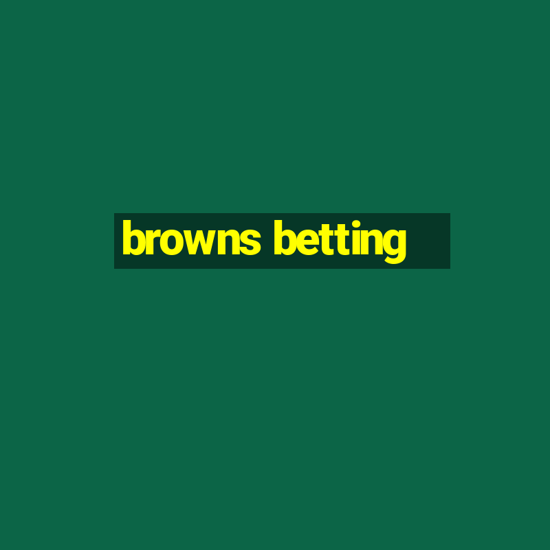 browns betting