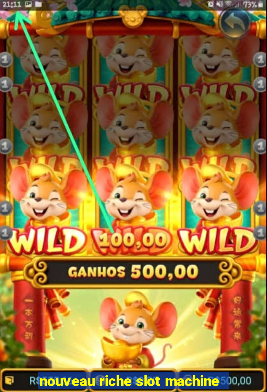 nouveau riche slot machine