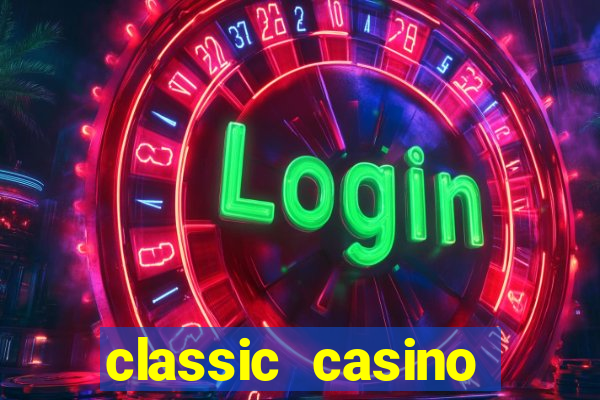 classic casino login page