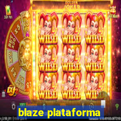 blaze plataforma