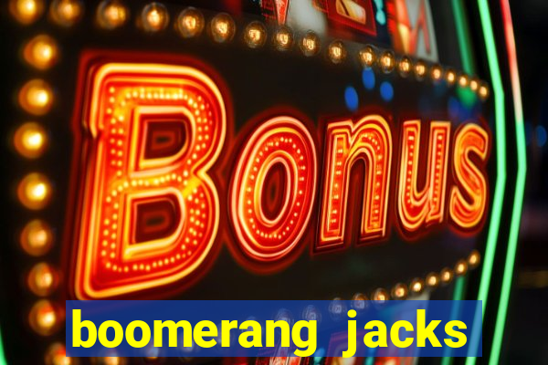 boomerang jacks lost mines slot