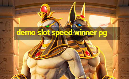 demo slot speed winner pg