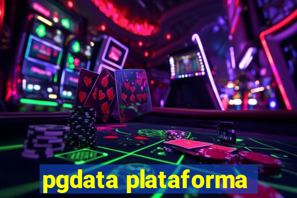 pgdata plataforma