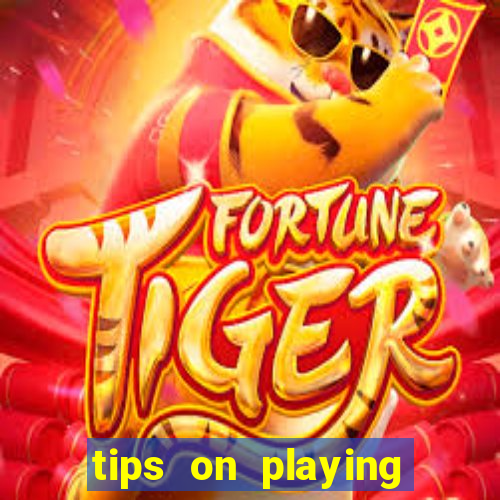 tips on playing slot machines