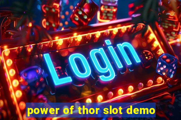 power of thor slot demo