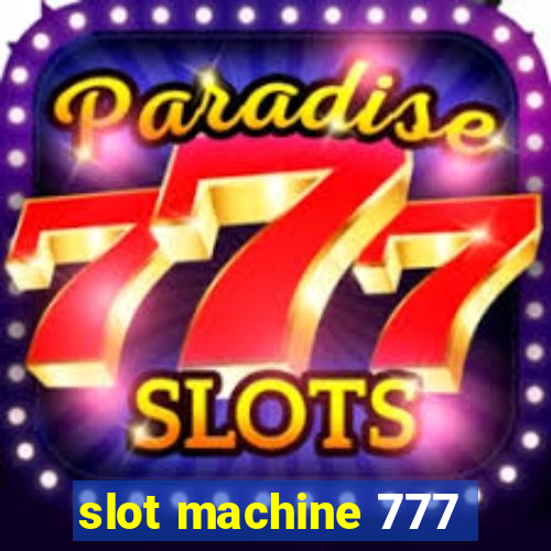 slot machine 777