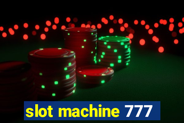 slot machine 777