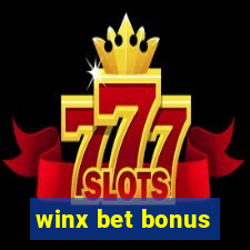 winx bet bonus