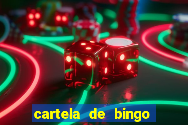 cartela de bingo ate 75