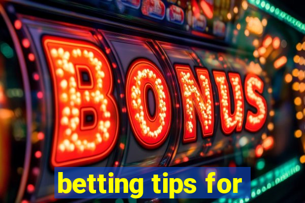 betting tips for