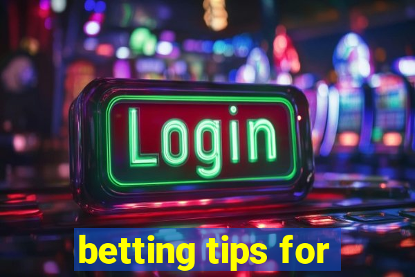 betting tips for