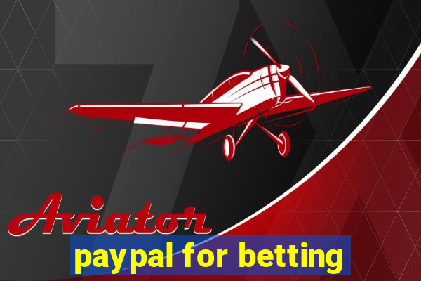 paypal for betting