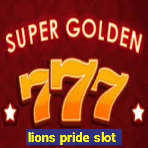 lions pride slot