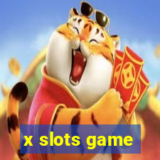 x slots game