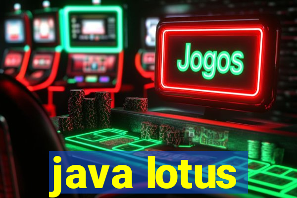 java lotus