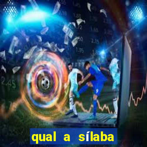 qual a sílaba t?nica de futebol