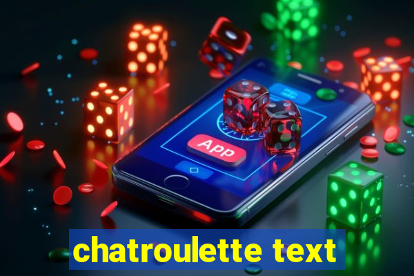 chatroulette text