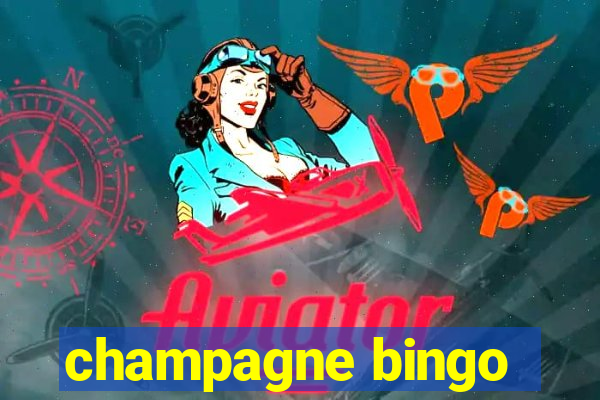 champagne bingo