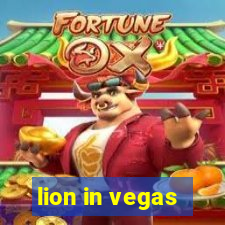 lion in vegas