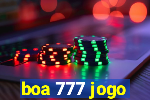 boa 777 jogo