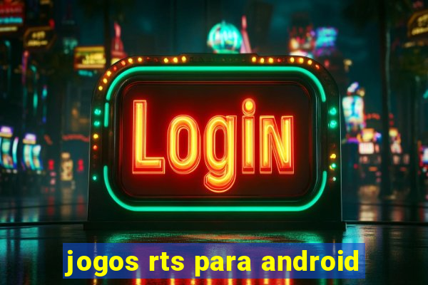 jogos rts para android