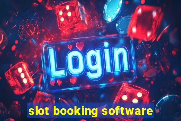 slot booking software