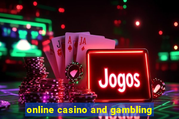 online casino and gambling