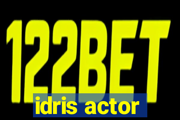 idris actor