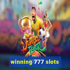 winning 777 slots