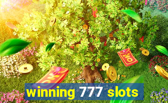 winning 777 slots