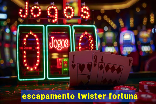 escapamento twister fortuna