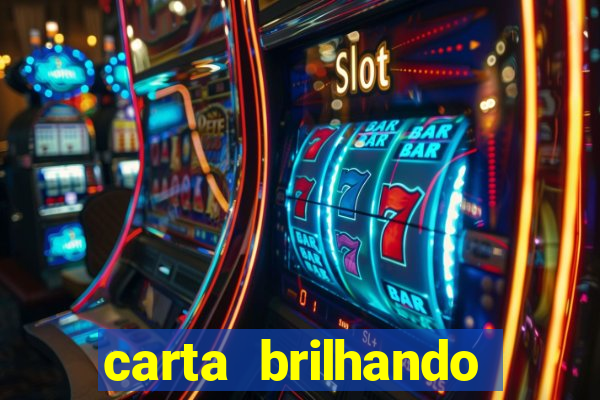 carta brilhando fortune tiger