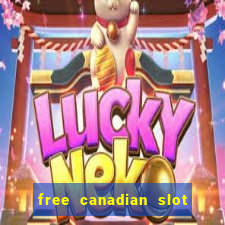 free canadian slot machine games