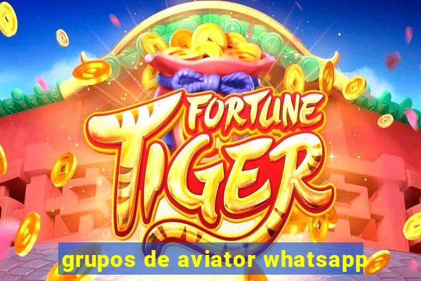 grupos de aviator whatsapp