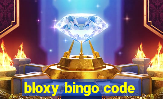 bloxy bingo code