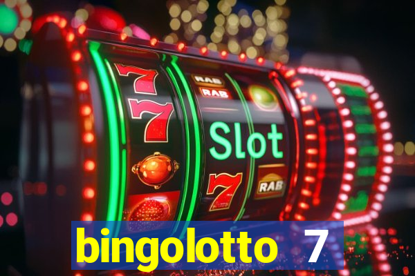 bingolotto 7 januari 2024