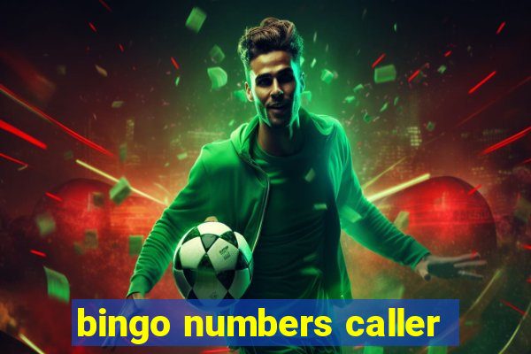 bingo numbers caller