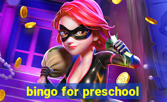 bingo for preschool