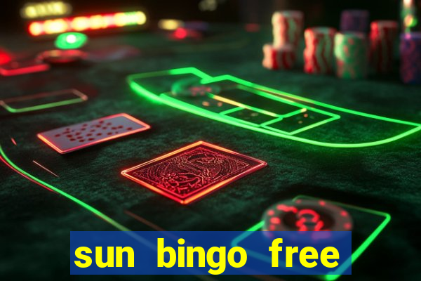 sun bingo free spins code