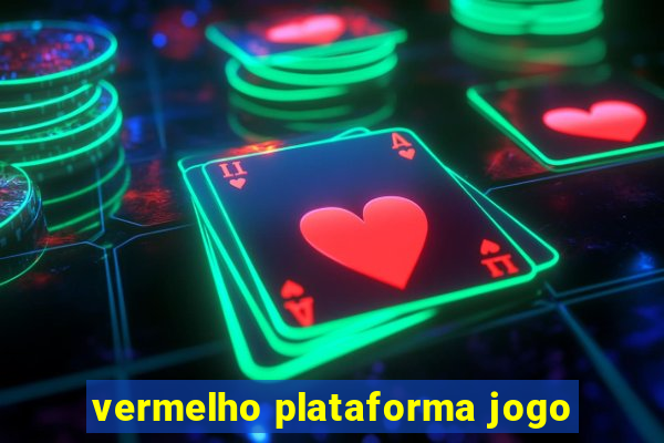 vermelho plataforma jogo