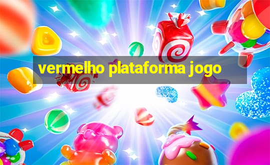 vermelho plataforma jogo