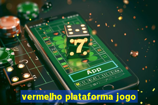 vermelho plataforma jogo