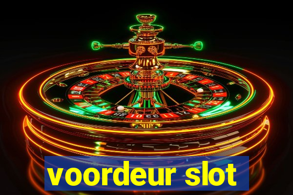 voordeur slot