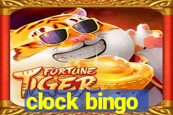 clock bingo