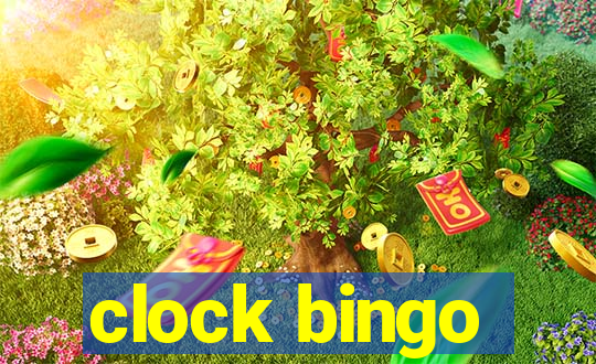 clock bingo