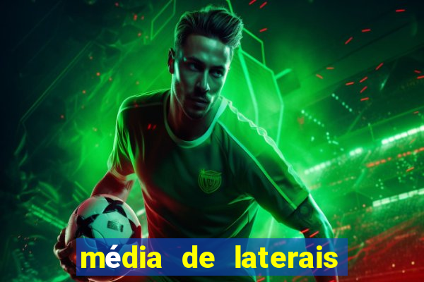 média de laterais por jogo premier league