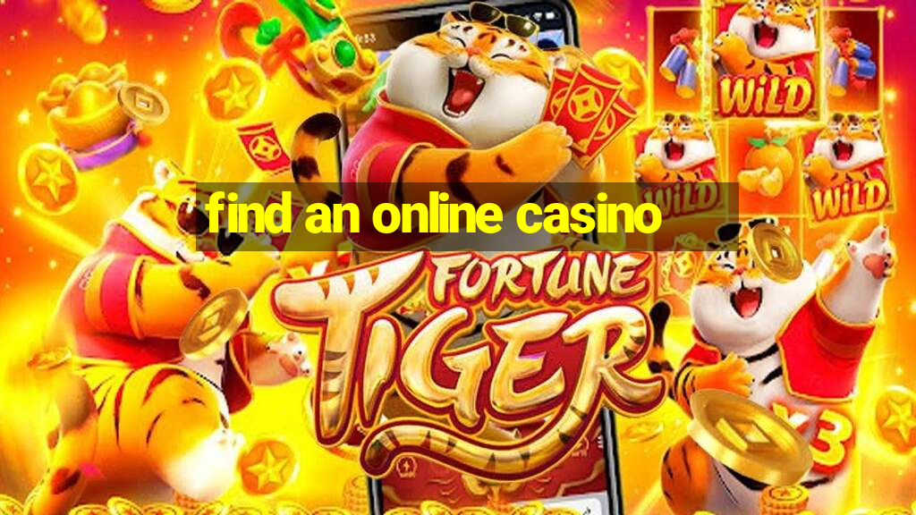 find an online casino